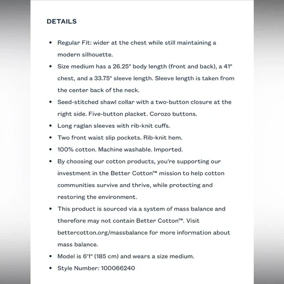 Men's Medium Polo Ralph Lauren Aran-Knit Cotton Shawl-Collar Cardigan - Picture 8 of 9